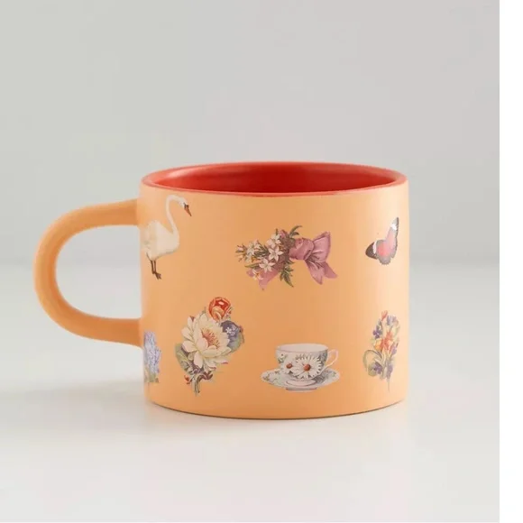 LAST ONE🌷! Urban Outfitters Hidden Icon Flower Mug NEW! - Picture 2 of 13
